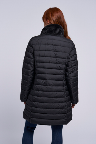 4255 Down coat reverses to genuine shearling  final markdown  $250