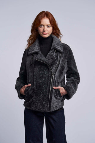 472 Genuine shearling jacket